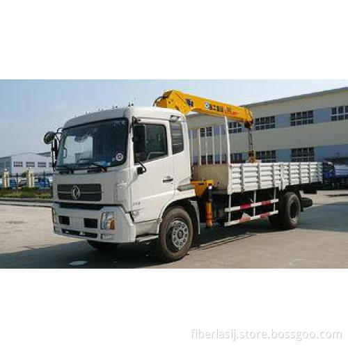 170HP Cummins 4x2 Dongfeng Kinrun DFL1120B Truck Crane